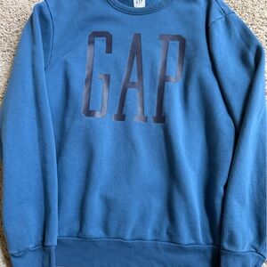 GAP Men's Crewneck Sweater in Blue